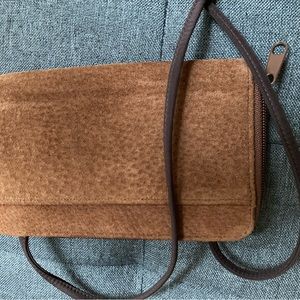 Leather Tan Wallet with 49” handle